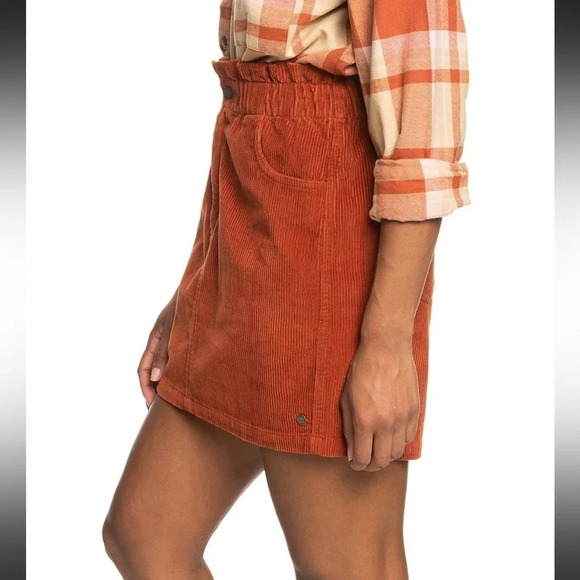 NWT Roxy Silent Days Corduroy Mini Skirt size XS - Picture 3 of 8